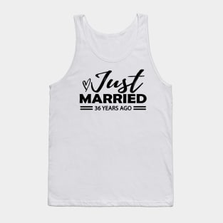 36th Wedding Anniversary - 36 years anniversary Tank Top